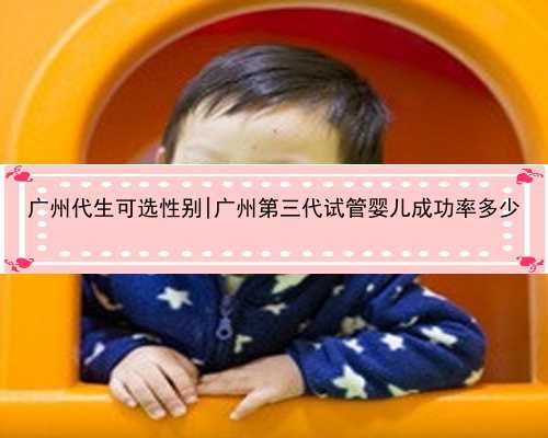 广州代生可选性别|广州第三代试管婴儿成功率多少